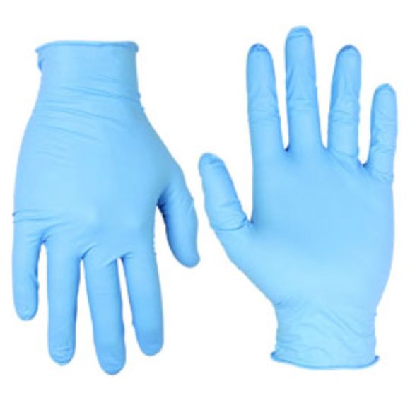 SMALL 1000 Nitrile Gloves - Medical Grade - 10 boxes of 100 Blue Exam hand New - Picture 1 of 8